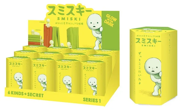 SMISKI Serie 1 GLOW 1pz Sortiment