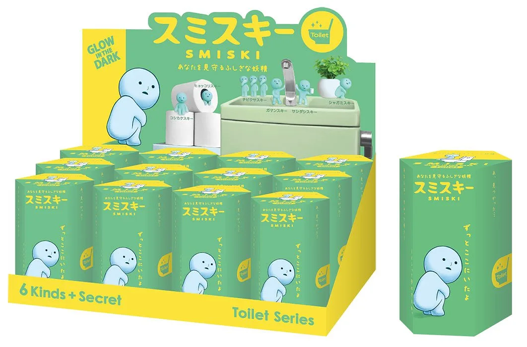 SMISKI Toilet Series GLOW 1pz Surtido