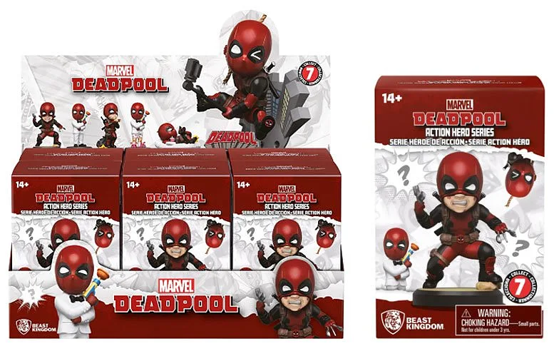 YuMe Hero Box Deadpool Action Hero Series 1pz Assortment
