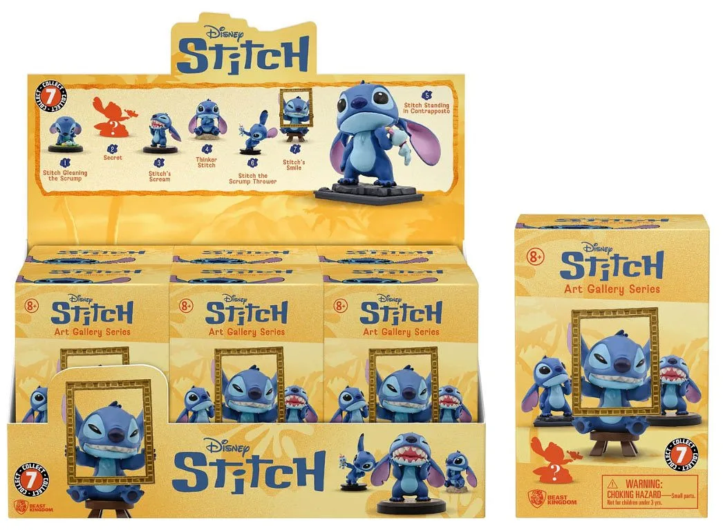 YuMe Hero Box Disney Stitch Art Gallery 1pz Assortment