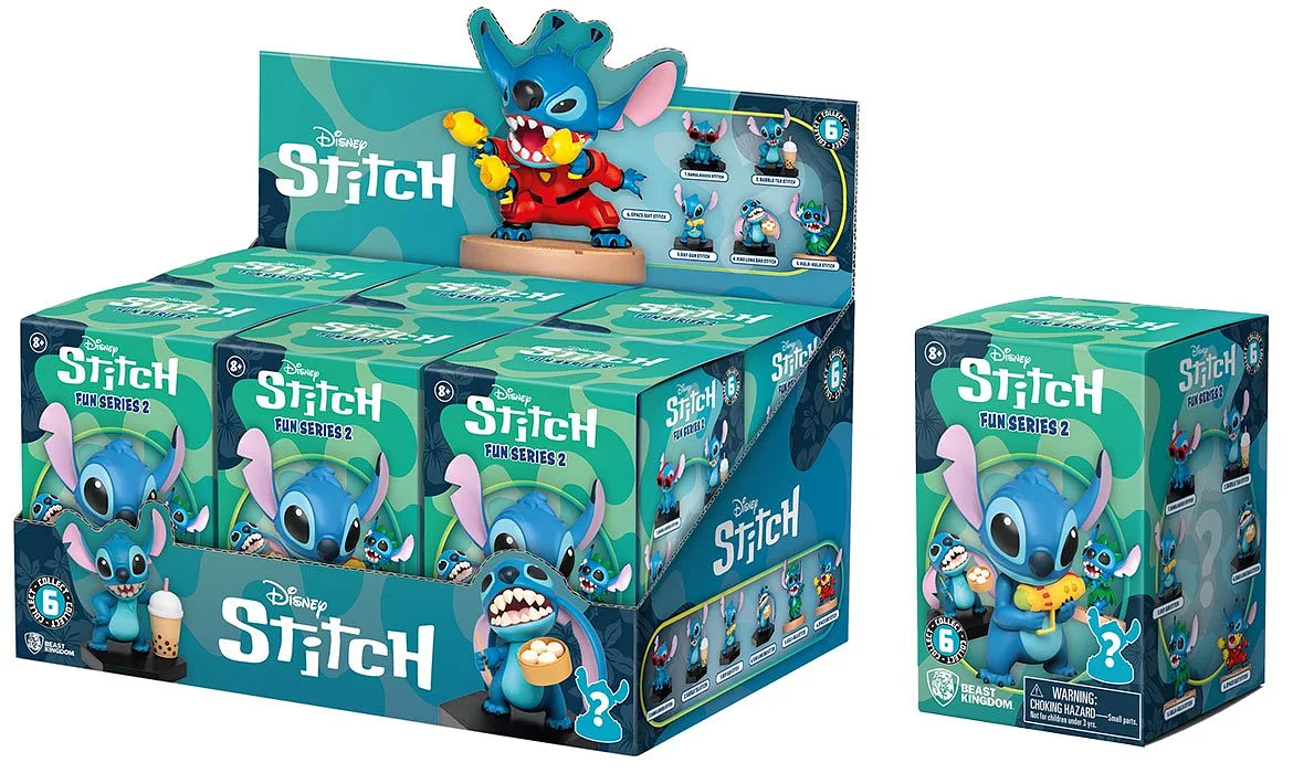 YuMe Hero Box Disney Stitch Fun Series 2 1pz Surtido