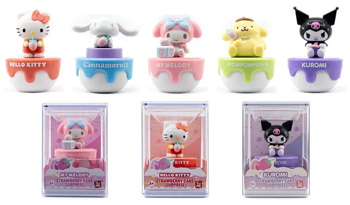 YuMe Hello Kitty 50th Anniversary Series Pack of 12