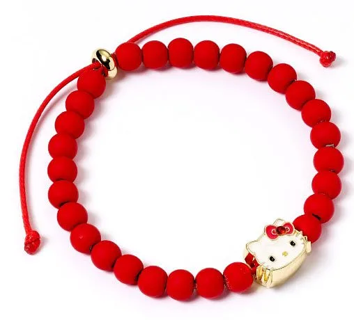 Brazale Hello Kitty Red Bead con encanto Hello Kitty