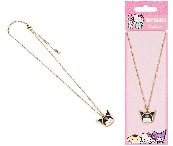 Kuromi Hello Kitty Necklace