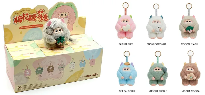 GIGGLE MONSTER V1 Marshmallow Dream Series 1pz Assortimento