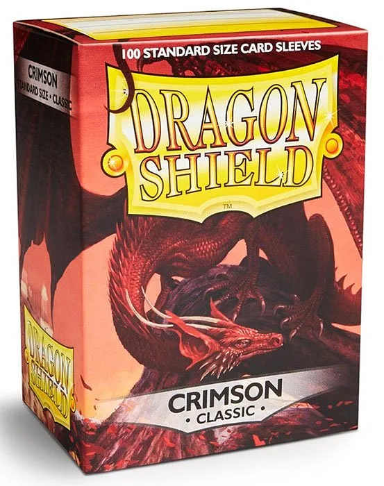 DRAGON SHIELD Standard Sleeves Classic Crimson 100pc