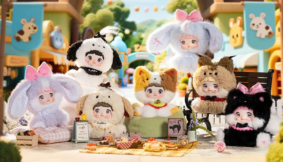 NOMMI Sitting Zoo Series 1pz Assortment