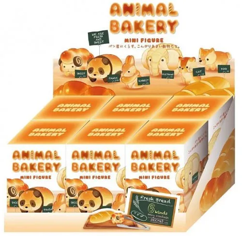ANIMAL BAKERY Mini Figure Series 1 1pz Assortment