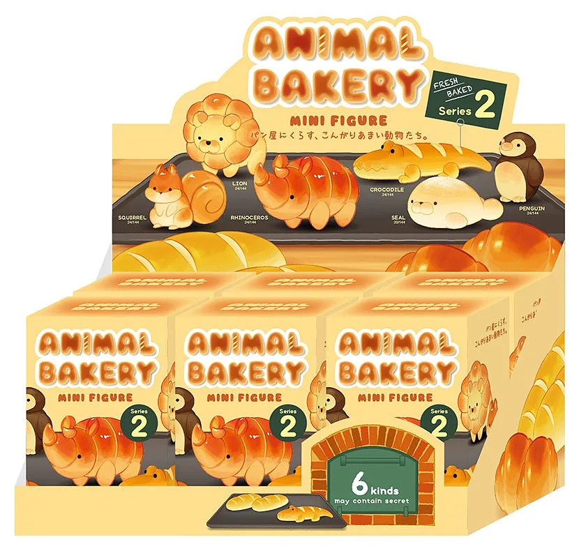 ANIMAL BAKERY Mini Figure Series 2 1pz Assortment