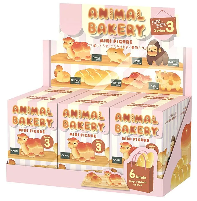 ANIMAL BAKERY Mini Figure Series 3 1pz Assortment