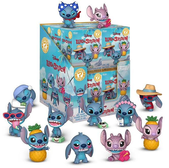 FUNKO MYSTERY MINI Disney Stitch & Angel 1pz Assortment