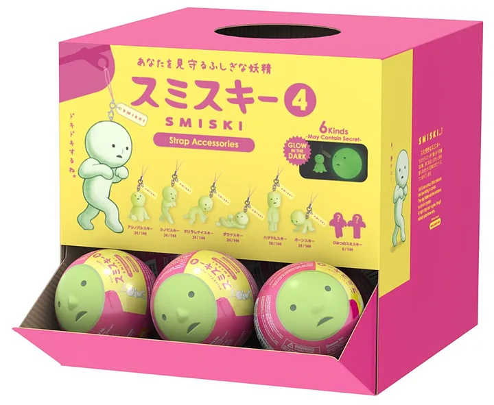 SMISKI Capsule Strap Series 4 GLOW 1pz Assortment