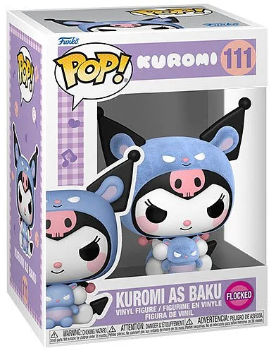 FUNKO POP Hello Kitty Kuromi as Baku Flocked 111