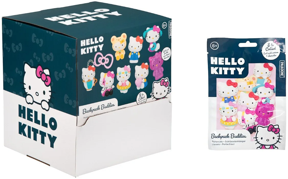 Paladone Portachiavi Clip Hello Kitty Assortimento 1pz