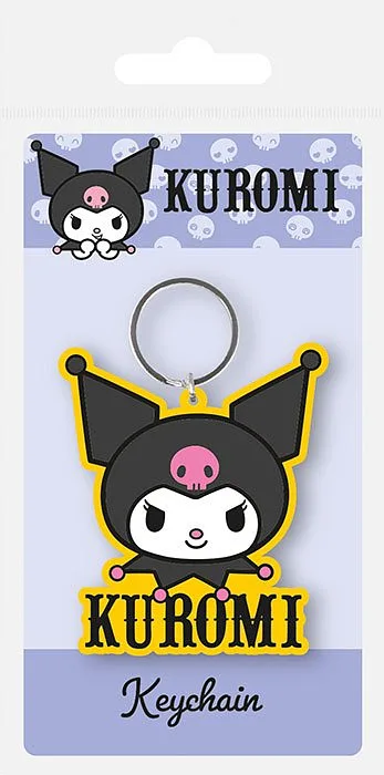 Hello Kitty Kuromi Smile Face Keychain