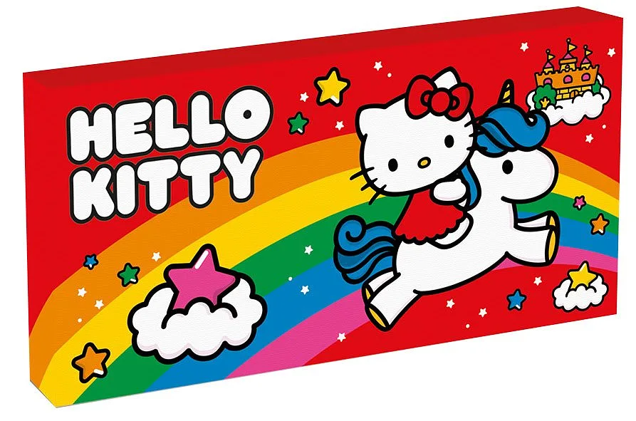 Tela Retroilluminata LED Hello Kitty Rainbow