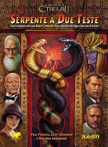 Call of Cthulhu 7th edition – Pulp Cthulhu: Two-Headed Serpent