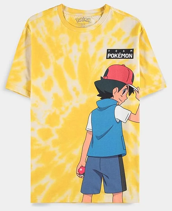 Deluxe T-Shirt Pokemon Ash & Pikachu L