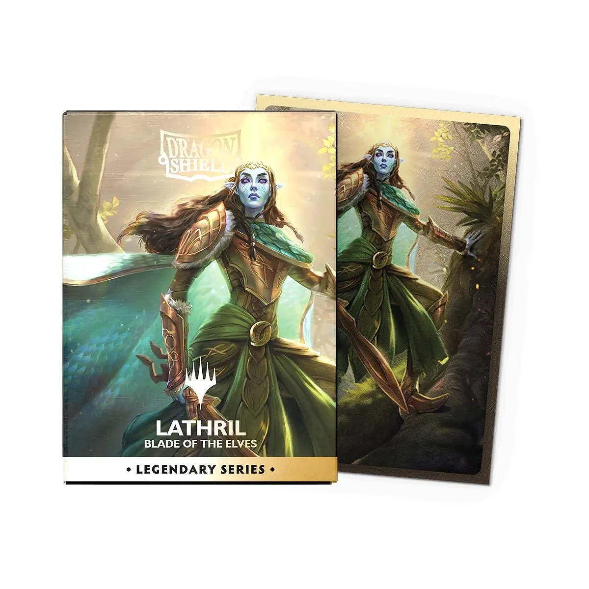 DS100 SLEEVES STANDARD DUAL ART - LEGENDARY SERIES - LATHRIL, BLADE OF THE ELVES (AT-16538)