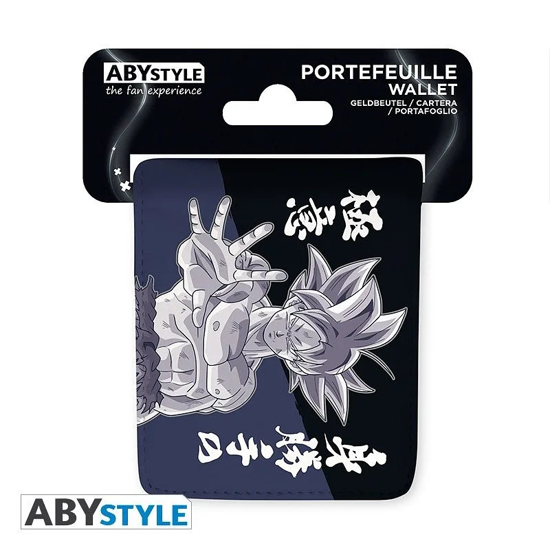 ABYSTYLE DRAGON BALL SUPER - Wallet - vinyl : "DBS/Goku Ultra Instinct"