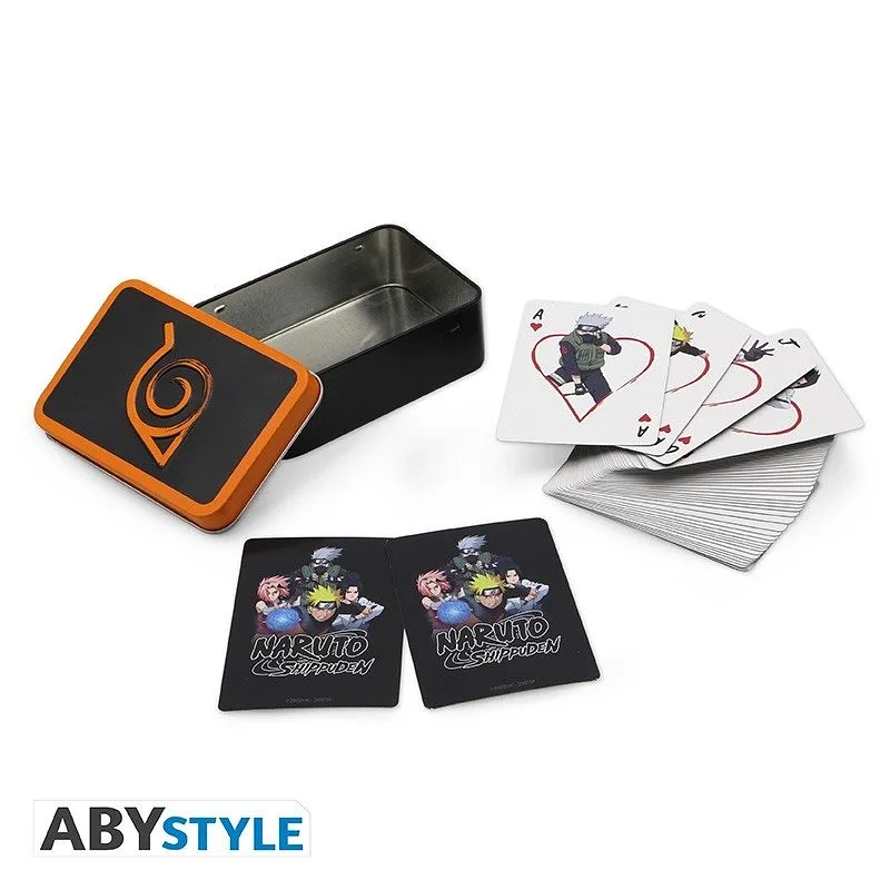 ABYSTYLE NARUTO SHIPPUDEN - Mazo con 54 cartas de juego
