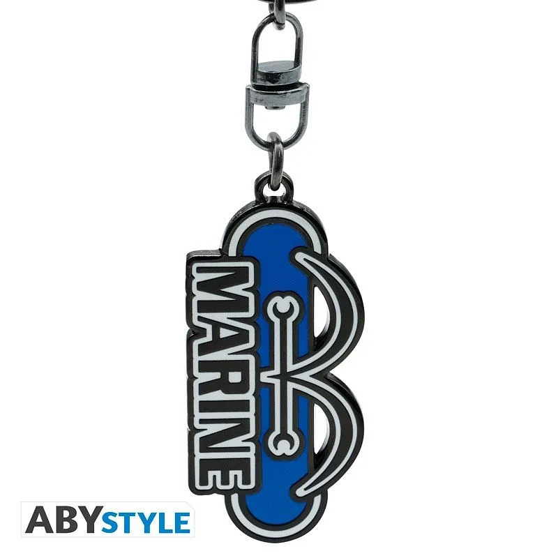 ABYSTYLE ONE PIECE - Keychain: "Marine"