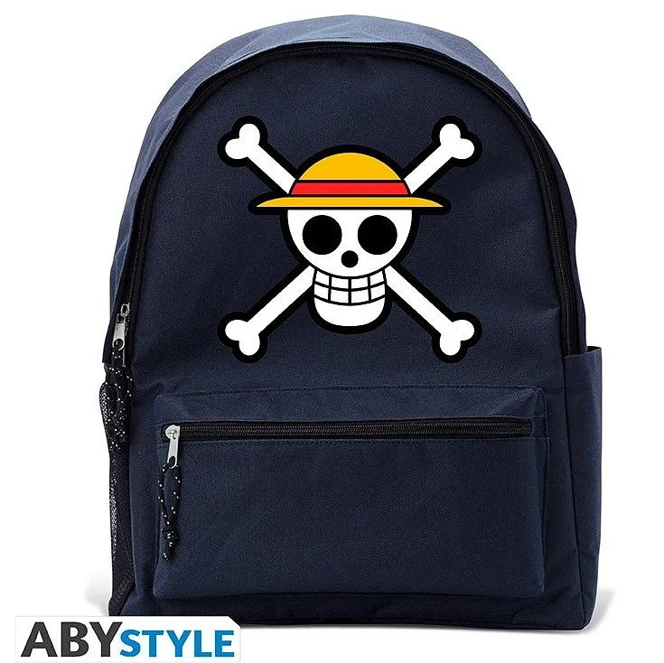 ABYSTYLE ONE PIECE - Blue Backpack - "Skull"
