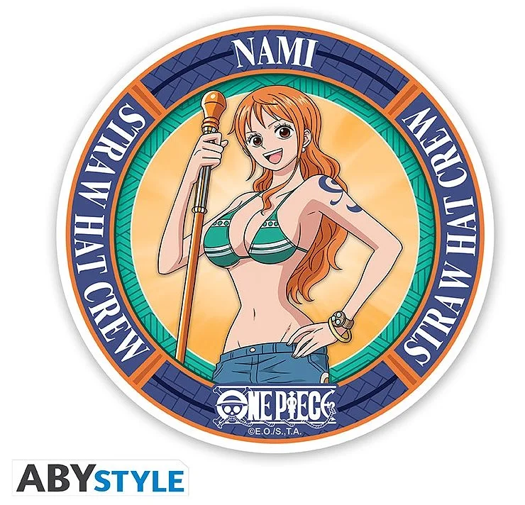 ABYSTYLE - ONE PIECE - Ceramic Coasters "Nami"