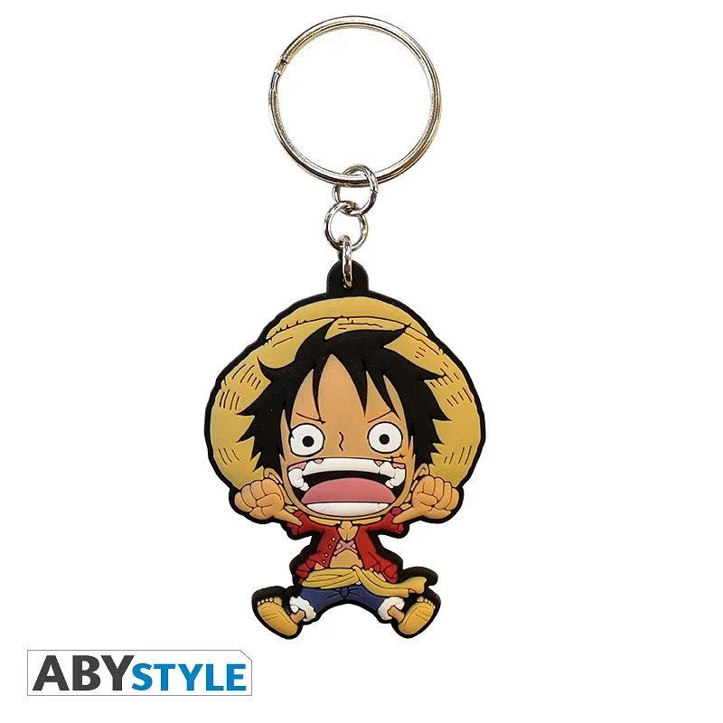 ABYSTYLE ONE PIECE - Portachiavi: "Luffy SD" PVC