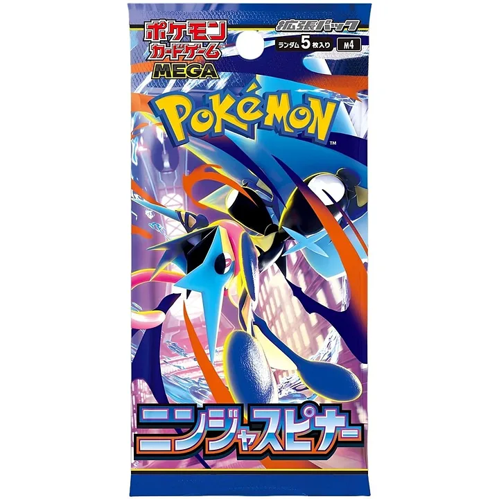 POKEMON: m4 Ninja Spinner - Booster Pack JAP - (Collectible Product)