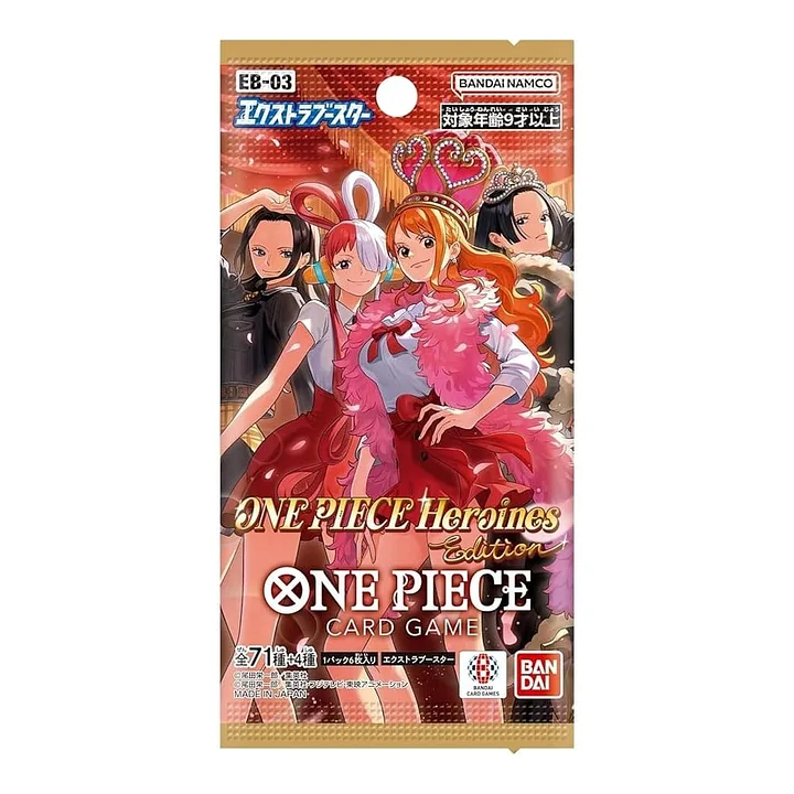 ONE PIECE CARD GAME: EB-03 Heroines Edition - Booster Pack JAP - (Collectible Product)