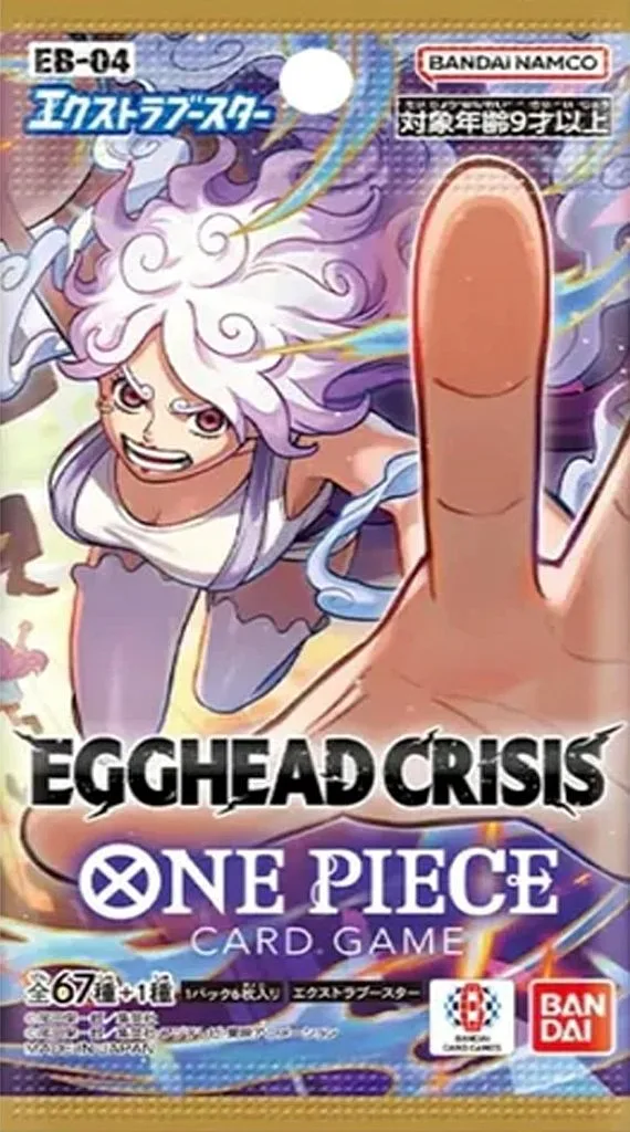 ONE PIECE CARD GAME: EB-04 Egghead Crisis - Booster Pack JAP - (Collectible Item)