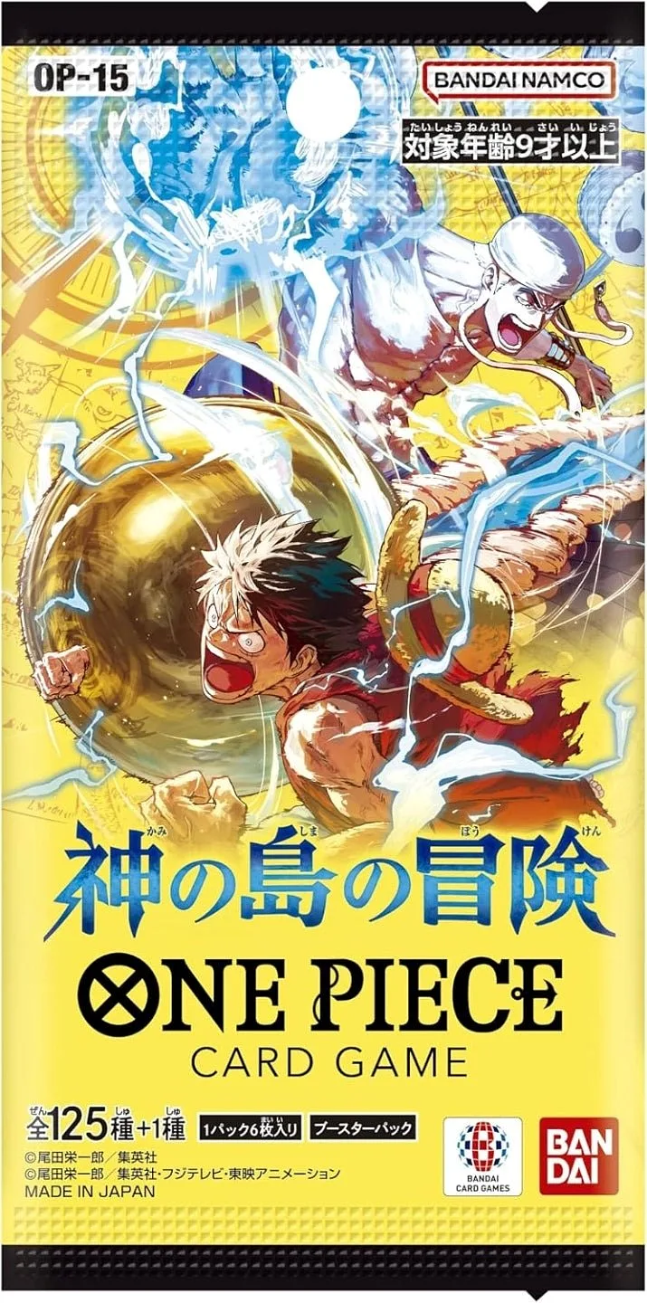 ONE PIECE CARD GAME: OP-15 Adventure On The Island Of Gods - Booster Pack JAP - (Collectible Product)