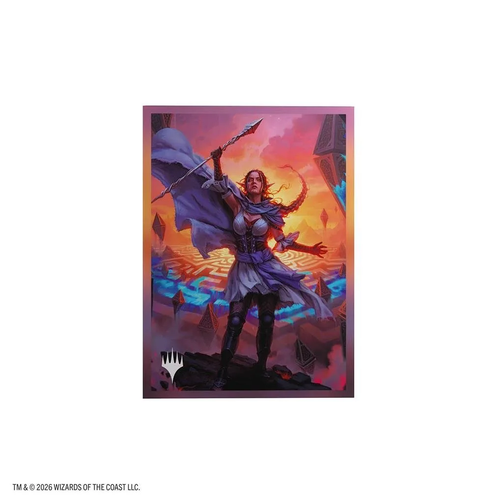 GAMEGENIC Magic: The Gathering - Reality Fracture - Premium Art Sleeves - Nissa, Leyline Tamer