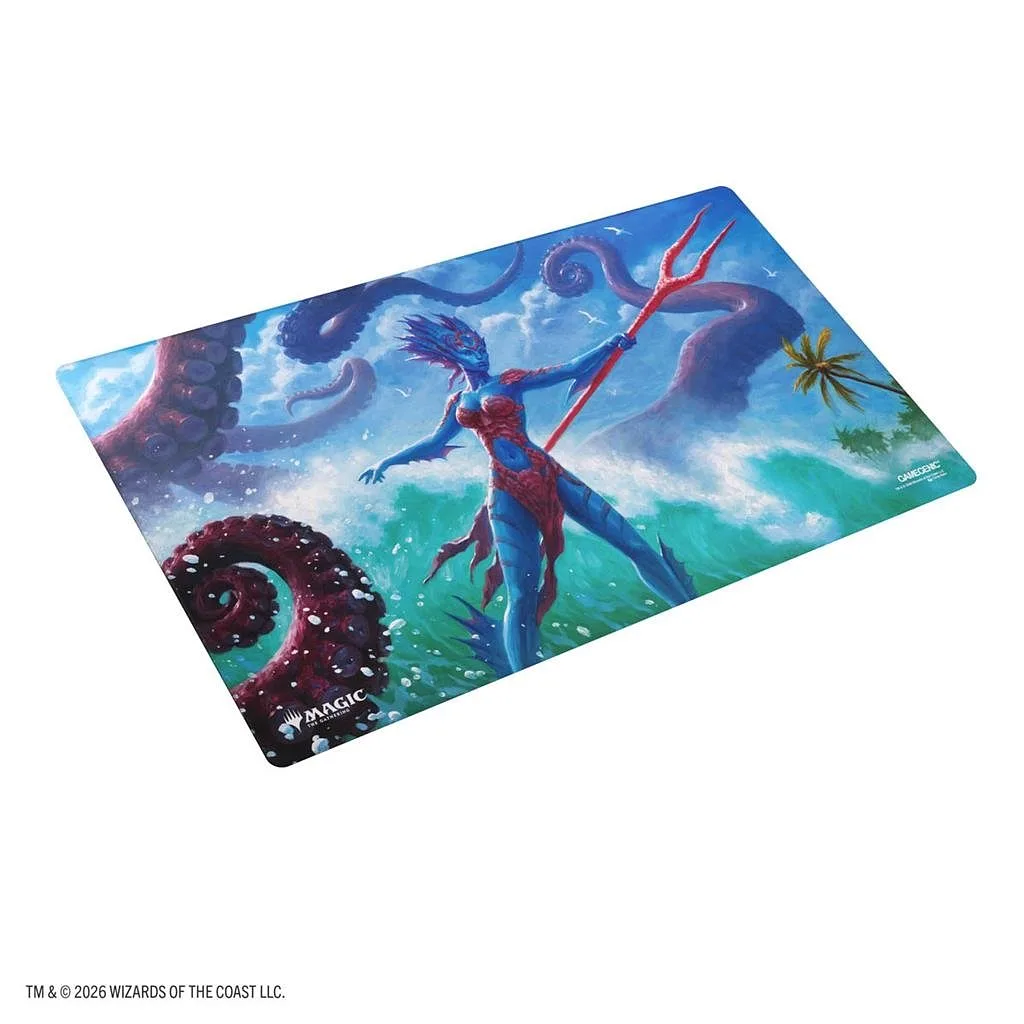 GAMEGENIC Magic: The Gathering - Reality Fracture - Double-sided Playmat - Kiora Salt San/Fire