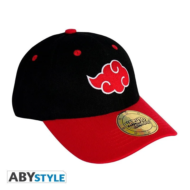 ABYSTYLE NARUTO SHIPPUDEN - Hat: "Akatsuki" Black & Red