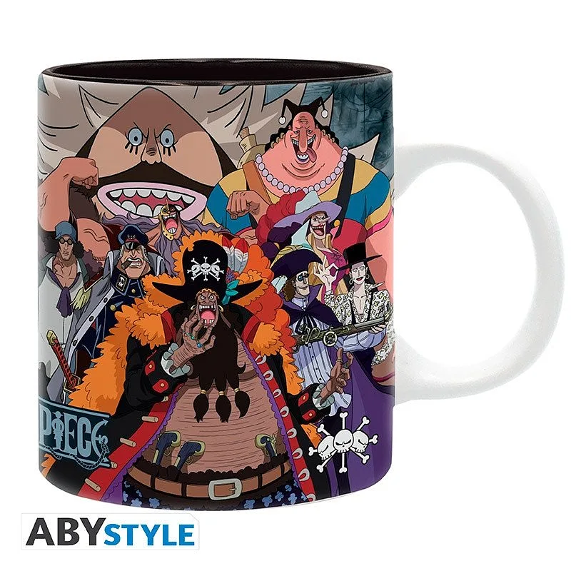 ABYSTYLE ONE PIECE - Cup 320 ml: "Blackbeard Pirates Crew"