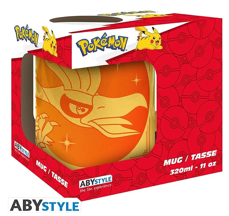 ABYSTYLE - POKEMON - Mug - 320 ml - Ho-Oh - subli gold