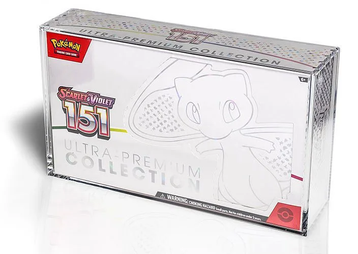 Acrylic Box Protección Colección Pokemon 151 Ultra Premium