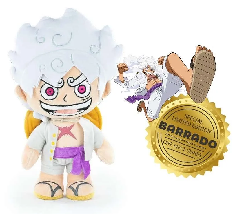 Barrado One Piece: Luffy Gear 5 T3 (Special Edition) - Plush 34cm