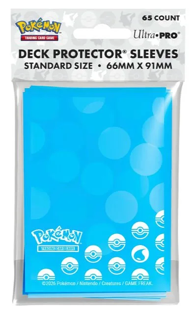 ULTRA PRO Pokemon Fundas Water Type 65pz