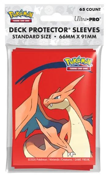 ULTRA PRO Fundas Pokemon Mega Charizard Y 65pz