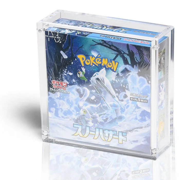 Acrylic Box Protection Pokemon JPN Booster Box (30 packs)