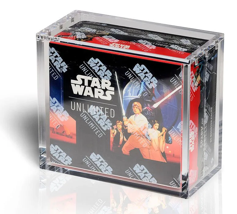 Acrylic Box Protección Star Wars Unlimited Booster Box