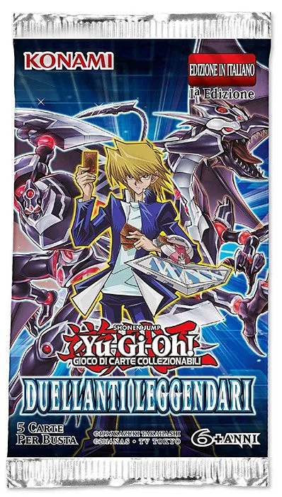 YUGI Duellanti Leggendari 1 Sobre