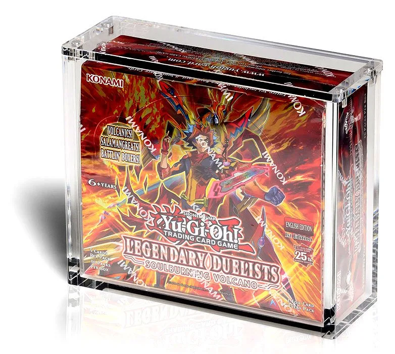 Caja de Acrílico Protección Yu-Gi-Oh! Caja de 36 sobres