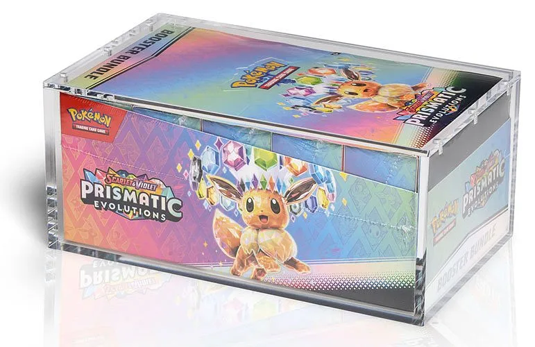 Acrylic Box Protection for Pokemon Booster Bundle