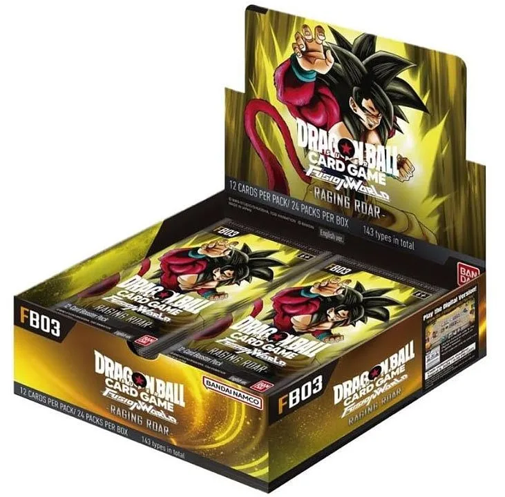 Dragon Ball ENG Super Fusion World FB03 Booster Box (24 packs)