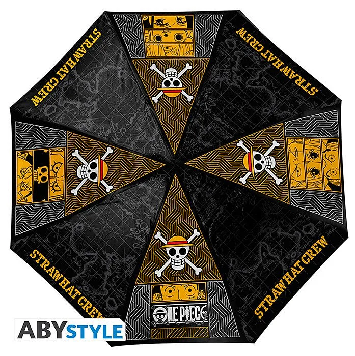 Ombrello Automatico One Piece Straw Hat Crew