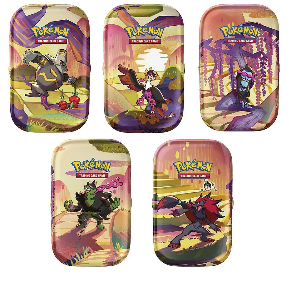 Pokemon ITA Fábula Sombría Mini Lata para Coleccionistas